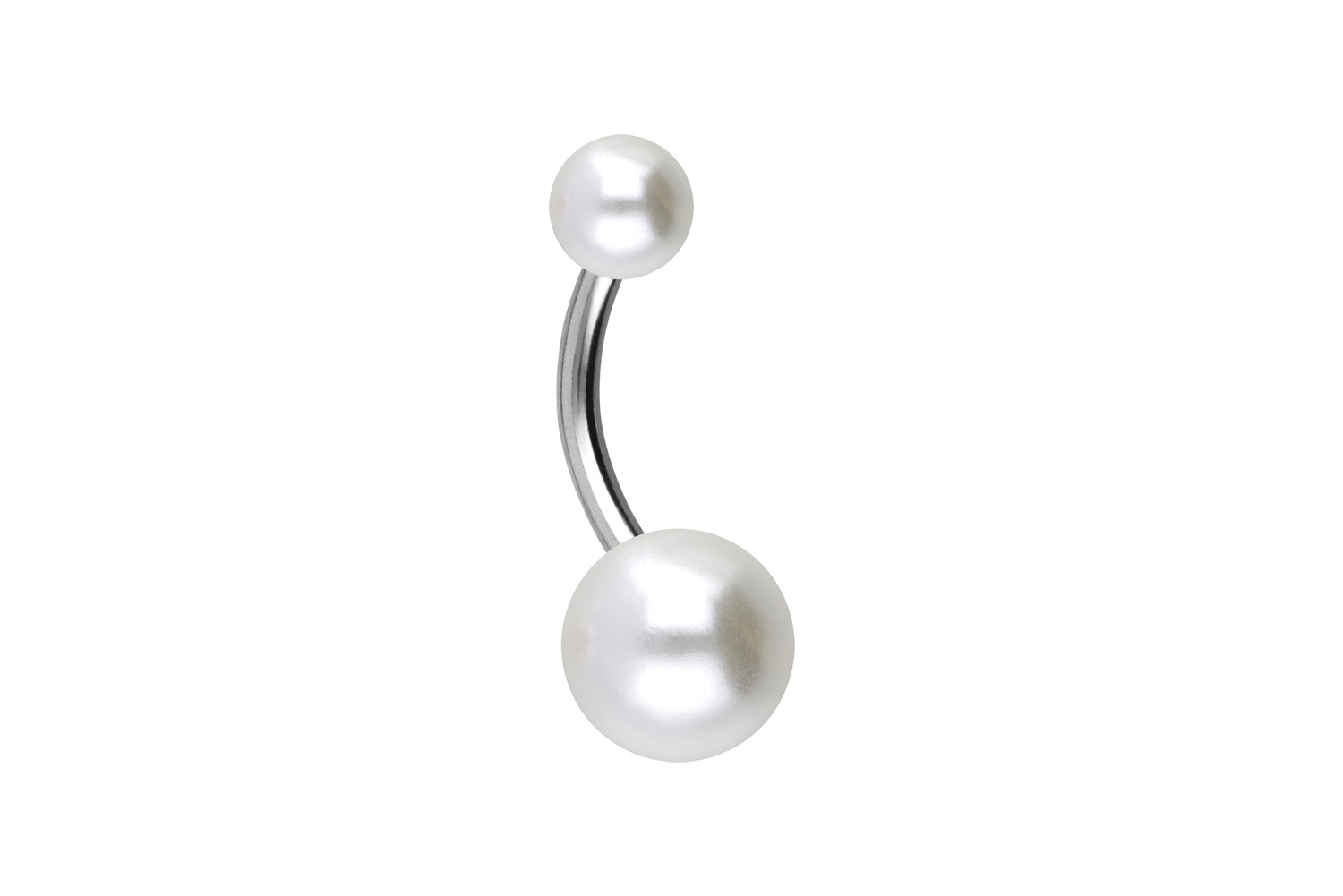 Titan Bananabell Piercing SYNTHETISCHE PERLEN